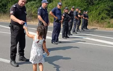 Снимката е публикувана от групата "Стара Загора иска оставка" във "Фейсбук".