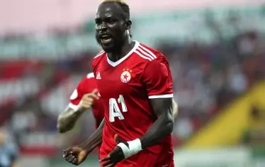 Али Соу току що е отбелязал второто попадение за "ЦСКА-София".