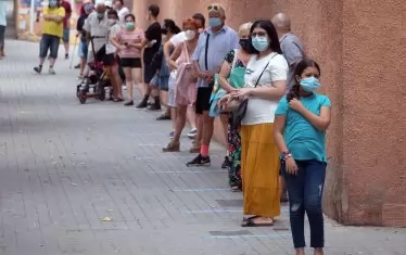 Полева болница заради COVID-19 бе вдигната в Сарагоса