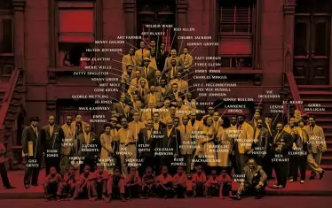 Имената на 57-те джазмени.