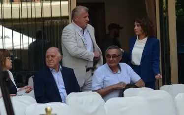  Представляващият ВСС Боян Магдалинчев и членове на Прокурорската колегия на съвета.