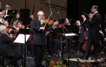 Минчо Минчев и Емил Табаков в едно от предишните издания на "Мартенски музикални дни". 60-ото издание на русенския фестивал бе отменено заради коронавируса, след като организацията му в края на 2019 г. бе помрачена от вмешателства на местната власт.