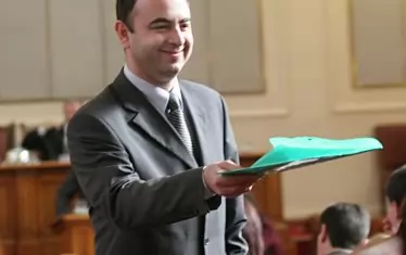  Димитър Ламбовски от времето, в което е депутат от НДСВ