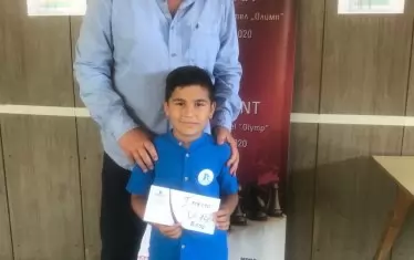 Възпитаникът на "Елит" (Сф) Данаил Попзафиров (9 г.) сензационно събра 5,5 т. от 9 възможни.