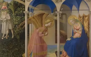 Фра Анджелико, “Благовещение”, 1430 – 1432, Прадо, Мадрид