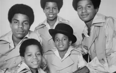 Jackson 5 в самото начало на кариерата им…