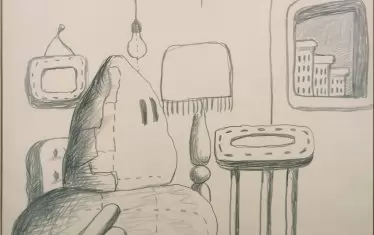  „Фигура в интериор“, 1970 г. 