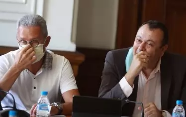  Йордан Цонев и Хамид Хамид.