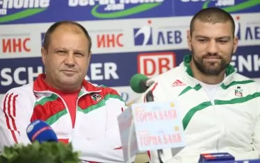 С друг от състезателите си - Тервел Пулев.