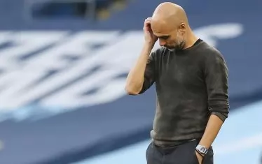 Мениджърът на "Сити" Хосеп Гуардиола е дълбоко угрижен от играта на тима си срещу "Лестър".