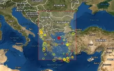 Силно земетресение в Егейско море е усетено на много места в България