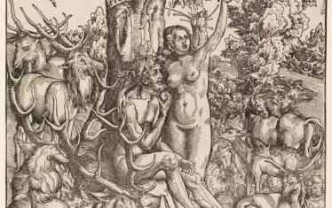  Лукас Кранах Стари „Адам и Ева“ - 1508 г. 