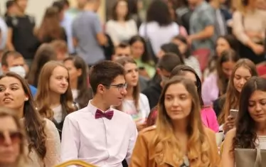 Бъдещите кандидат-медици на Медицинския университет в София.