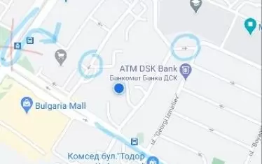 Схемата, която жител на "Гоце Делчев" е приложил към сигнала си до Столична община.