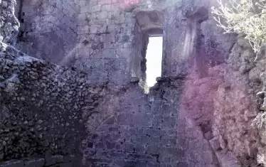 Храмът в Монсегюр.