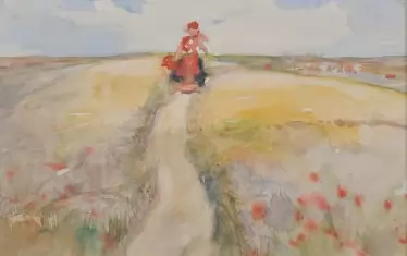  Никола Маринов, „Път в полето“, 1915