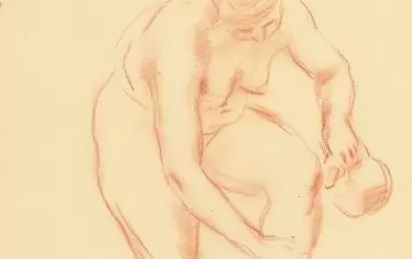 ИЛИЯ ПЕТРОВ, "Тоалет“, 30-те, 40-те г. на ХХ в. Цена 449 лв.