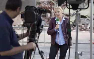  Репортаж от земетресението в Акуила, Италия.