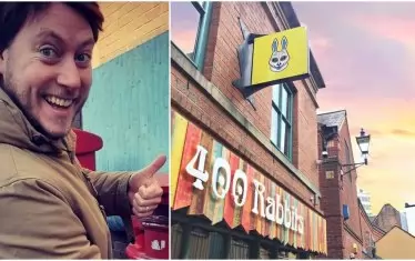 Джеймс Аспел, пророкът-основател на новата религия и нейният храм в Нотингам.