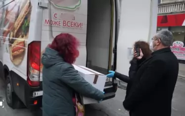   Разтоварване в Бургас