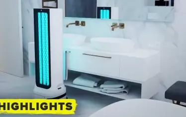  LG представи робот, който използва метода UV-C за дезинфекция на пространства и повърхности - той може да се използва в училища, болници и компании