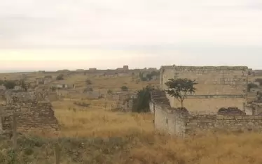  Разрушени азерски къщи.