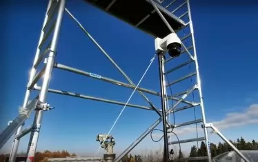 Част от VAR оборудването, разположено на базата на БФС в Бояна.