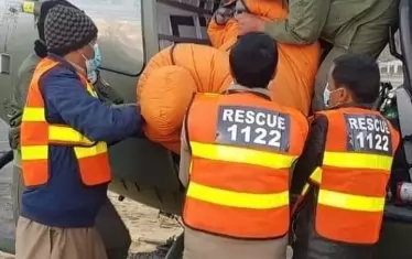 Тялото на Атанас Скатов бе извозено с хеликоптер на пакистанската армия до болницата в град Скарду