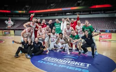 Баскетболистите ни се радват на класирането за Евробаскет 2022.