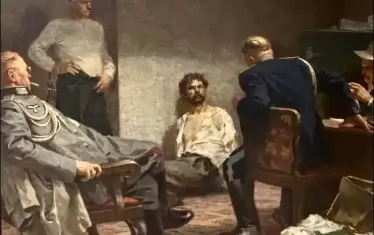  Никола Мирчев,  „Разпит“, 1954 г. 