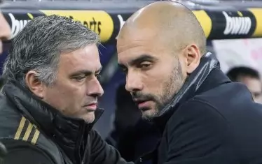 В спора между двама от най-успелите треньори на нашето време - Жозе Моуриньо и Хосеп Гуардиола, води португалецът. Поне според класацията на IFFHS.