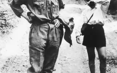 Андре Вейл на излет през 1956, когато е преподавател в Чикагския университет .