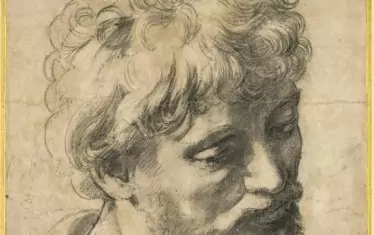 Рафаело, „Глава на апостол“ 1519-1520 г.  