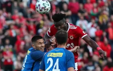 Нападателят на "ЦСКА-София" Жорди Кайседо е надскочил двама футболисти на "Арда", но е отправил неточен удар към вратата на тима от Кърджали.