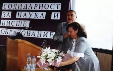 Учредяване на ВОН-КНСБ на 29 юни 2001 г., с д-р Желязко Христов.