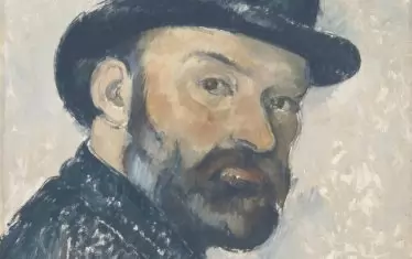 Автопортрет, Сезан