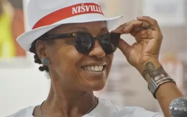 Лиса Симон Кели на джаз феста в Ниш през 2018 г. 