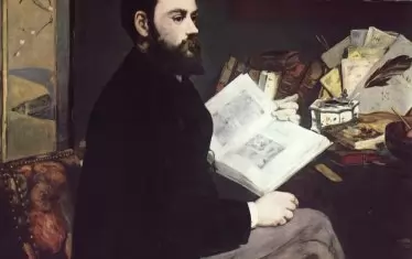 Емил Зола, портрет от Едуар Мане