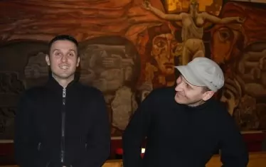 Тандемът през 2009 г. на първото издание на фестивала MENAR, който тогава се казва "Цветята на Корана".