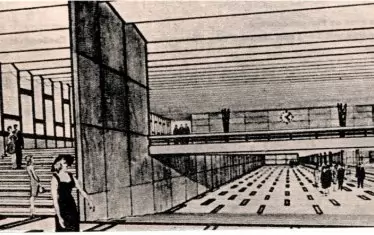  Идеен проект на станция на софийското метро, 1968 г.
