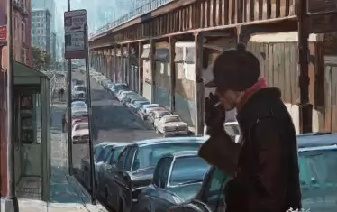 Улица в източен Харлем, 2020