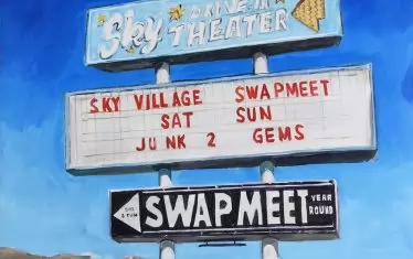  Abandoned Drive-In, Yucca Valley, 2017