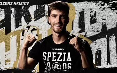 Италианският елитен "Специя" представя Петко Христов като новото си попълнение.