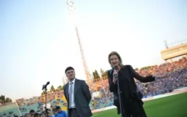  Една от последните появи на Борислав Михайлов на мач на клубен отбор - за 100-годишнината на "Левски" през 2014 г.