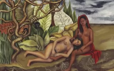 Фрида Кало, „Две голи в гората“