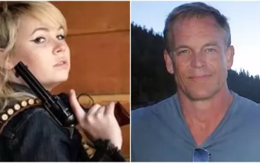 Гутиерес-Рийд и асистент-режисьорът Дейв Холс. 