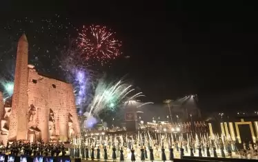  Стотици изпълнители  участваха в церемонията по повторното откриване на Авенюто на сфинксовете на 25 ноември 2021 г. в Луксор, Египет. 