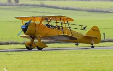  Бипланът Boeing B75N1 Stearman от 1941 г.