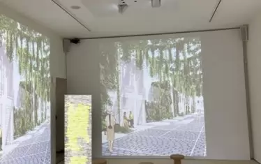 Една от залите, където ще бъде експонирана българската творба.