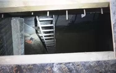 Камерата на Би Ти Ви видя, че на места прокопаните тунели достигат дълбочина 10 метра.